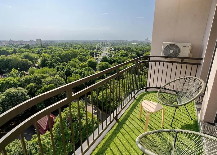 Downtown W Parkview&balcony Vol 1 דירה *