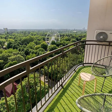 Downtown W Jacuzzi&terrace Parkview V1 公寓 *
