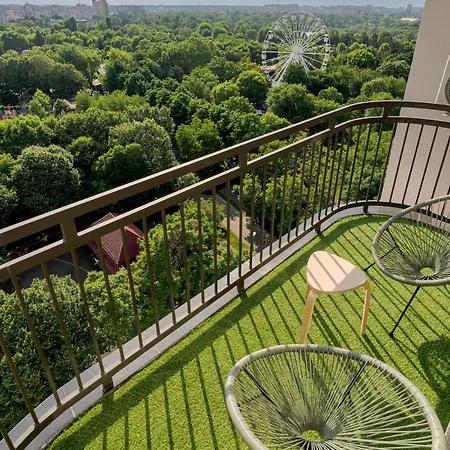 Daire Downtown W Parkview&balcony Vol 1