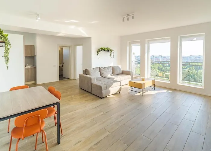 Appartamento Downtown W Parkview&balcony Vol 1 *